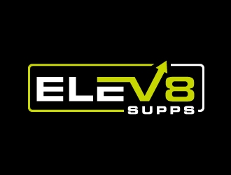 Elev8 Supps logo design by jaize
