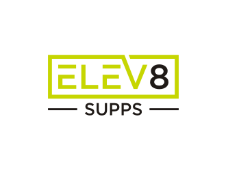 Elev8 Supps logo design by rief