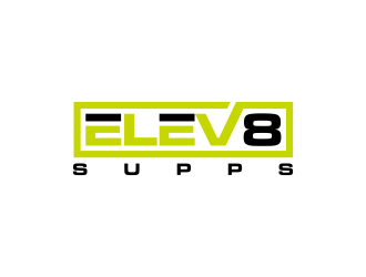 Elev8 Supps logo design by RIANW