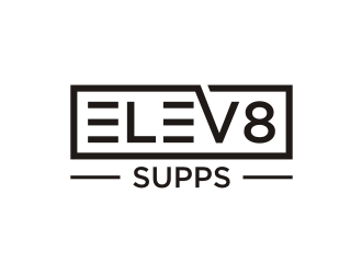 Elev8 Supps logo design by rief