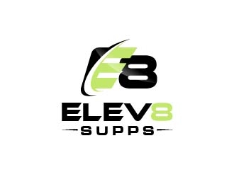 Elev8 Supps logo design by usef44
