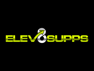 Elev8 Supps logo design by zonpipo1