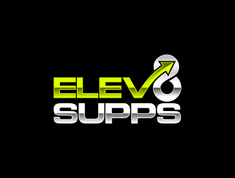 Elev8 Supps logo design by zonpipo1