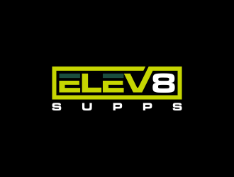 Elev8 Supps logo design by RIANW