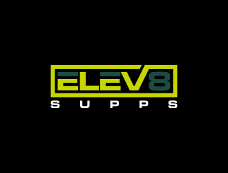Elev8 Supps logo design by RIANW
