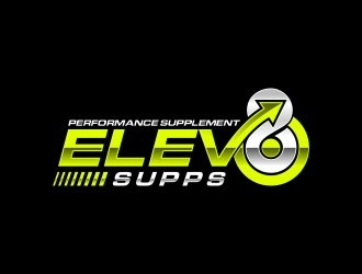 Elev8 Supps logo design by zonpipo1
