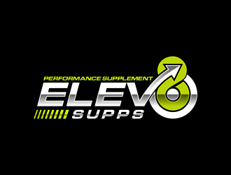 Elev8 Supps logo design by zonpipo1