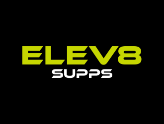Elev8 Supps logo design by sikas