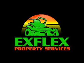 Exflex Property Services logo design by AamirKhan