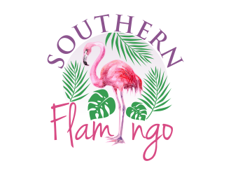 Southern Flamingo  logo design by qqdesigns
