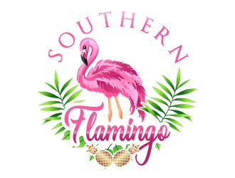 Southern Flamingo  logo design by uttam
