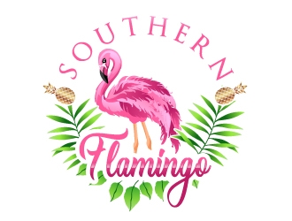 Southern Flamingo  logo design by uttam