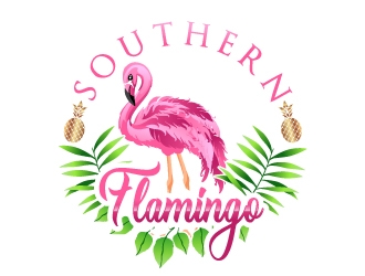 Southern Flamingo  logo design by uttam