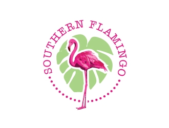 Southern Flamingo  logo design by Foxcody