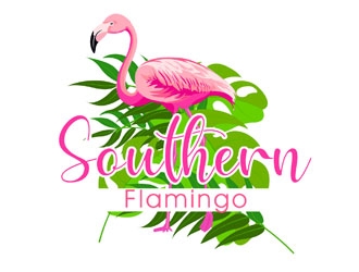Southern Flamingo  logo design by DreamLogoDesign