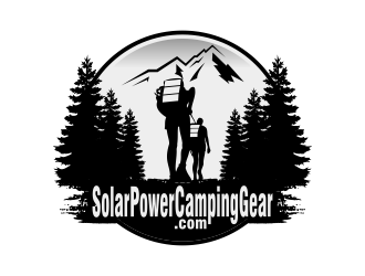 SolarPowerCampingGear.com logo design by Kruger