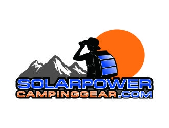 SolarPowerCampingGear.com logo design by aladi