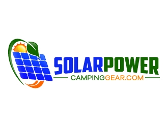 SolarPowerCampingGear.com logo design by karjen