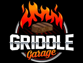 Griddle Garage logo design by LucidSketch