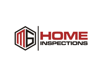 M6 Home Inspections logo design by rief