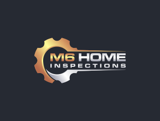 M6 Home Inspections logo design by Asani Chie