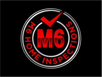 M6 Home Inspections logo design by cintoko