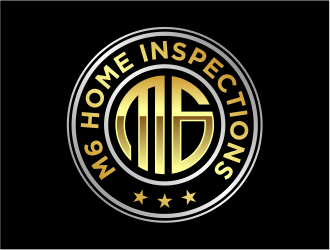 M6 Home Inspections logo design by cintoko