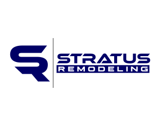Stratus Remodeling logo design by serprimero