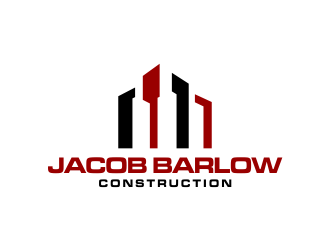 jacob barlow construction logo design by cahyobragas