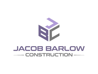 jacob barlow construction logo design by DesignPro2050