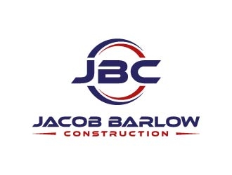 jacob barlow construction logo design by maserik