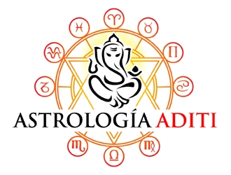 Astrología Aditi logo design by MAXR