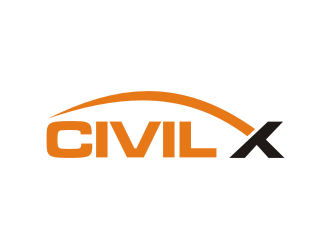 Civil X logo design by rief