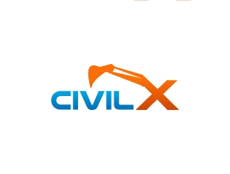 Civil X logo design by aryamaity
