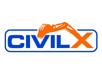 Civil X logo design by AamirKhan
