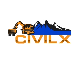 Civil X logo design by AamirKhan