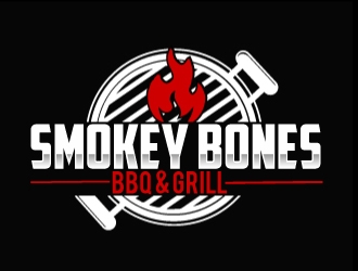 Smokey Bones BBQ & Grill  logo design by AamirKhan
