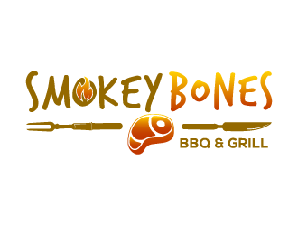 Smokey Bones BBQ & Grill  logo design by Ultimatum