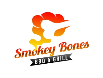 Smokey Bones BBQ &amp; Grill  logo design by uttam