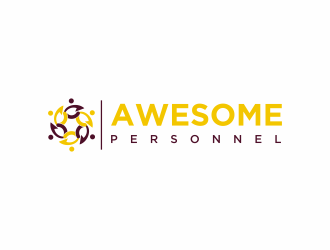 Awesome Personnel logo design by Mahrein