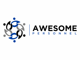 Awesome Personnel logo design by Mahrein