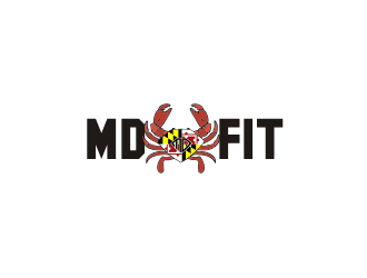 MD FIT  logo design by cintya