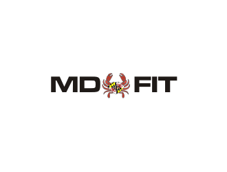 MD FIT  logo design by cintya