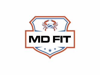 MD FIT  Logo Design