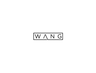 WANG logo design by hopee