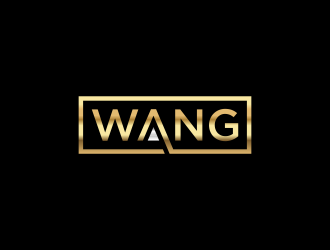 WANG logo design by p0peye