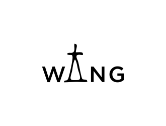 WANG logo design by salis17