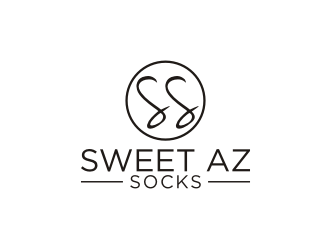 Sweet Az Socks  logo design by blessings