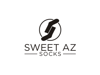 Sweet Az Socks  logo design by blessings