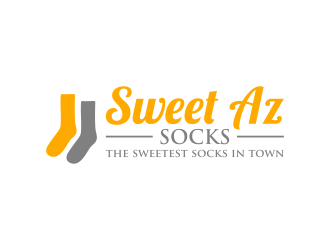 Sweet Az Socks  logo design by ingepro